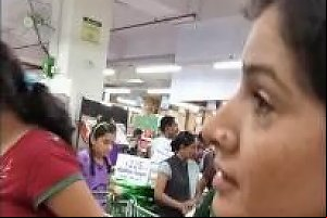 Indian Downblouse Cleavage Spycam