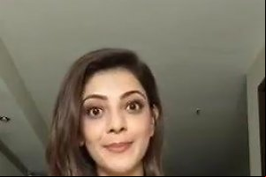 Kajal Aggarwal Showing Armpits And Boobs In Sleeveless Saree